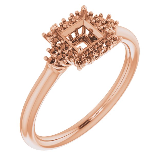 Halo-Style Engagement Ring