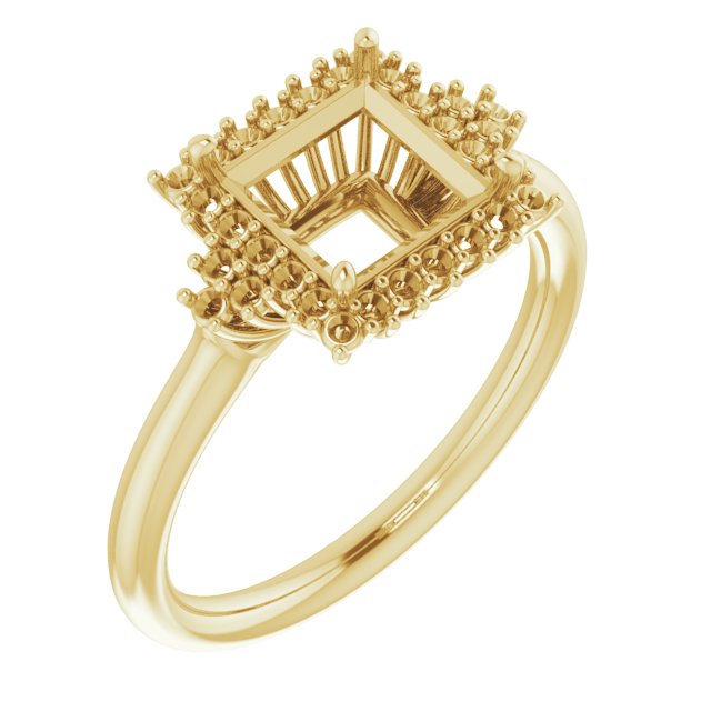 Halo-Style Engagement Ring