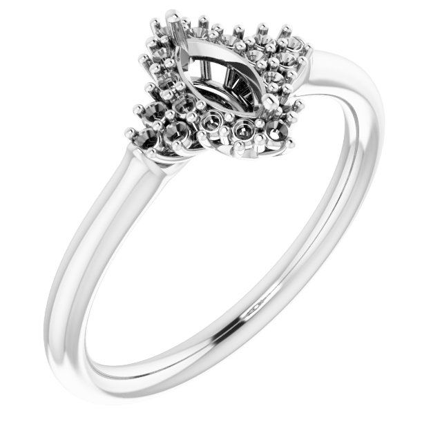 Halo-Style Engagement Ring