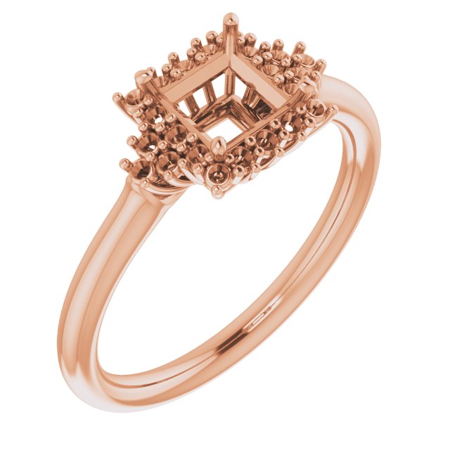 Halo-Style Engagement Ring