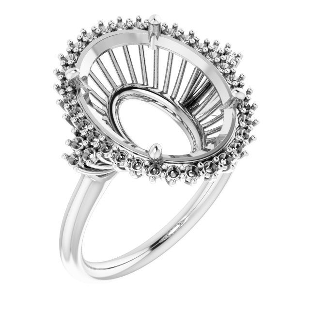 Halo-Style Engagement Ring