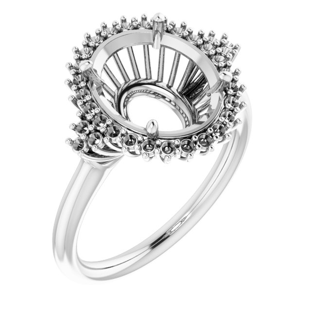 Halo-Style Engagement Ring