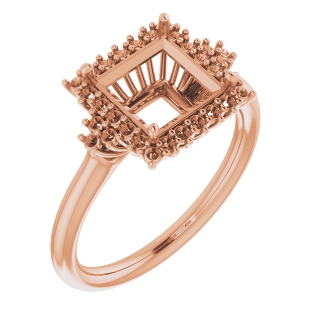 Halo-Style Engagement Ring