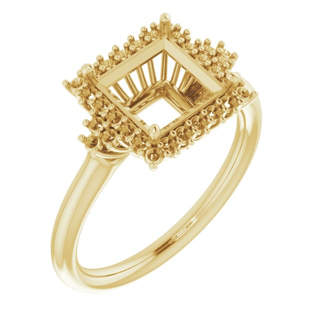 Halo-Style Engagement Ring