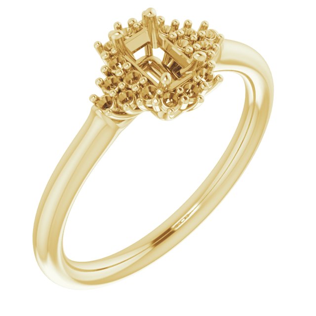 Halo-Style Engagement Ring