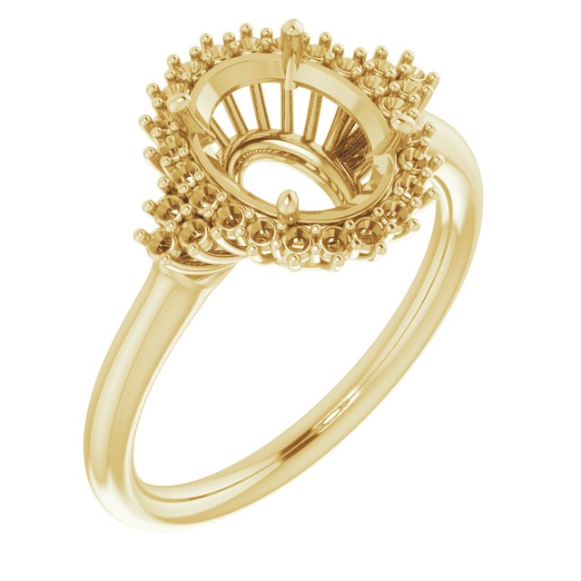 Halo-Style Engagement Ring