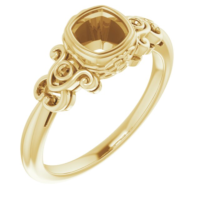 14k Yellow Gold
