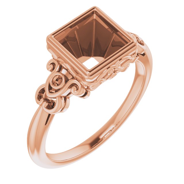 Bezel-Set Accented Sculptural Ring