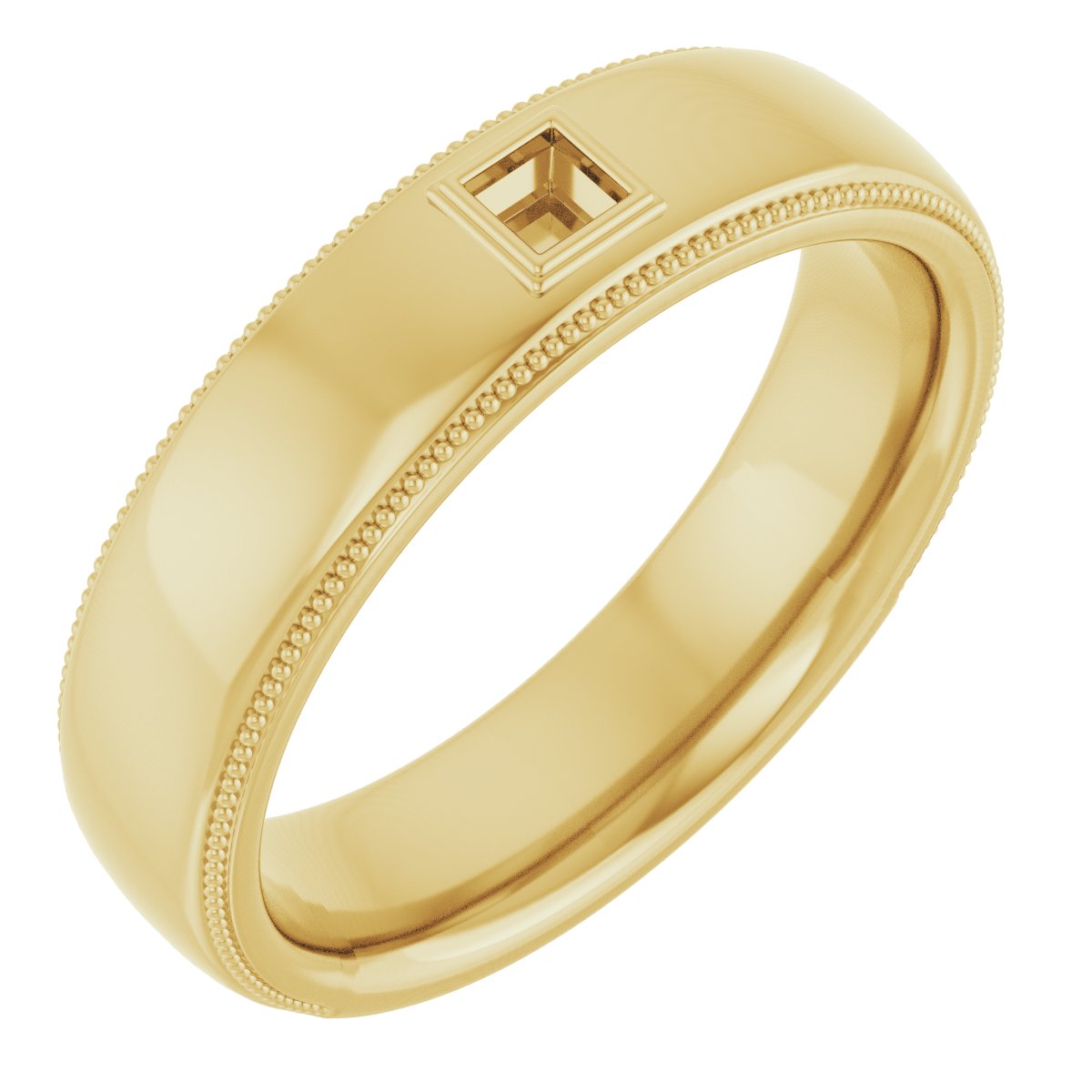 14K Yellow .10 CTW Mens Diamond Ring Ref 13081454