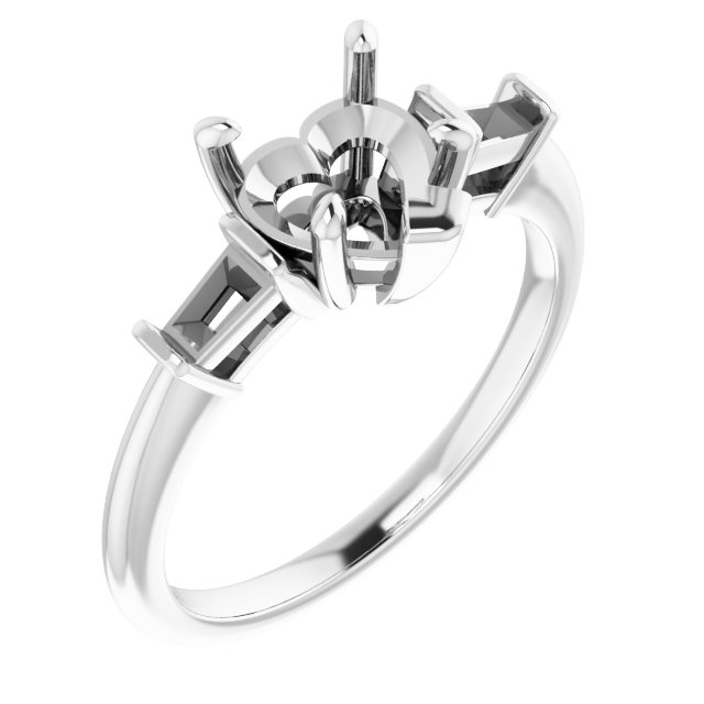 14k White Gold