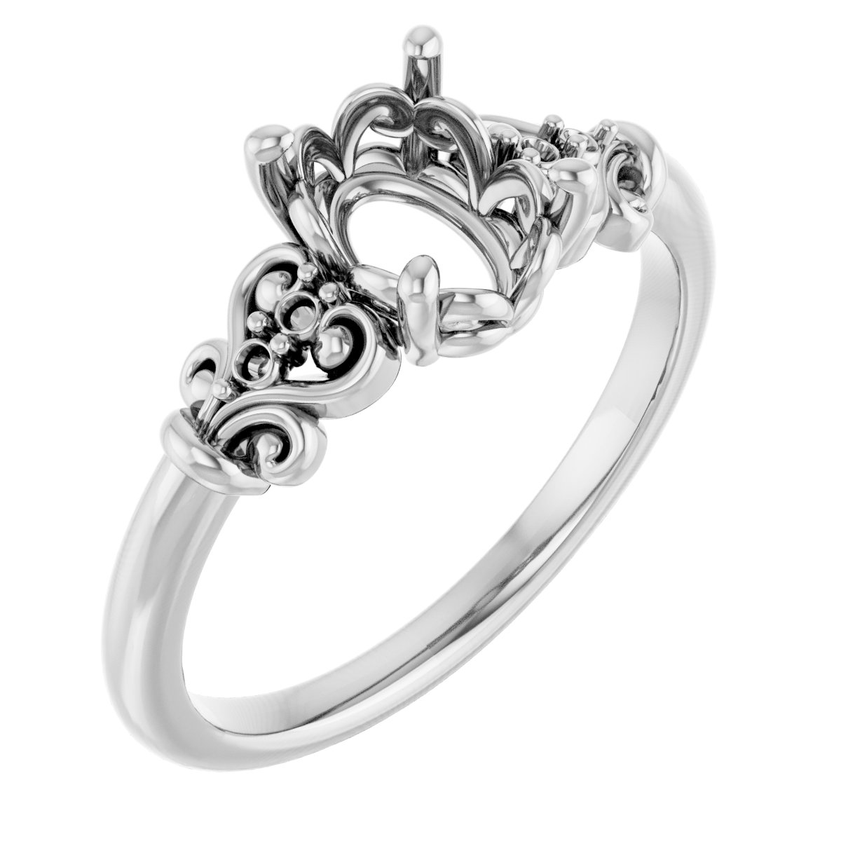 Accented Sculptural Ring