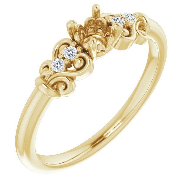 14k Yellow Gold