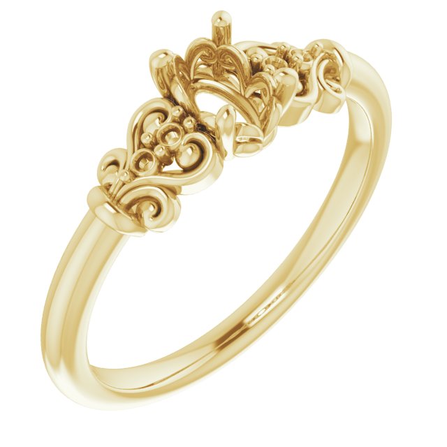 14k Yellow Gold
