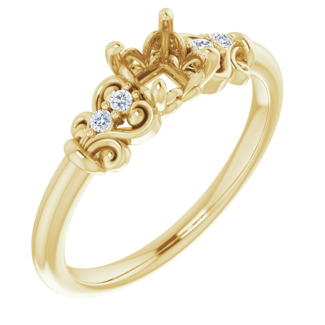 14k Yellow Gold