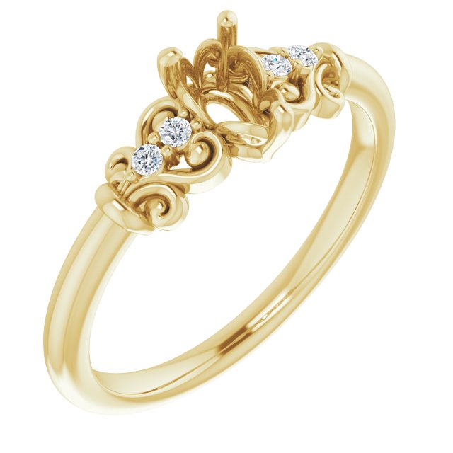 14k Yellow Gold
