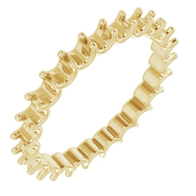 14K Yellow .875 CTW Diamond Eternity Band Ref 13081320