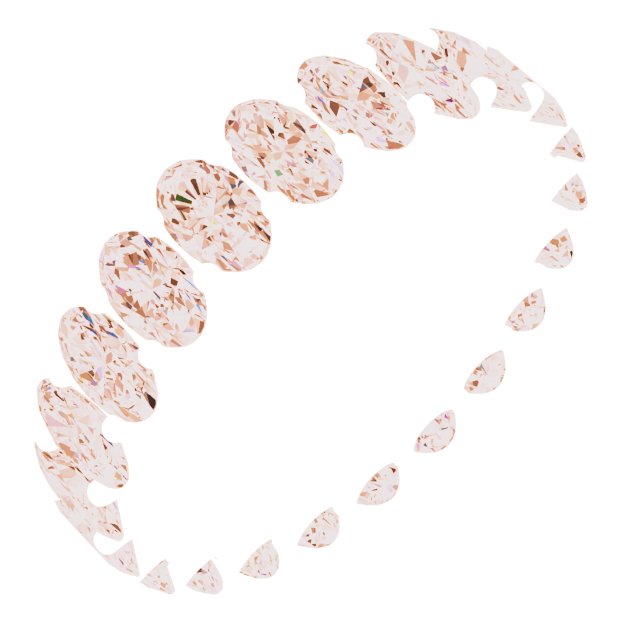 Shared U-Prong Eternity Band