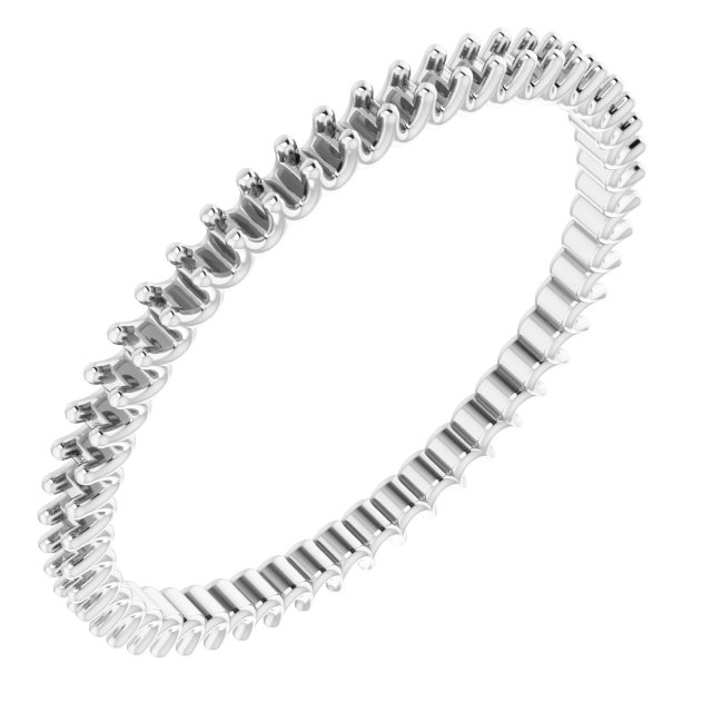 Shared U-Prong Eternity Band