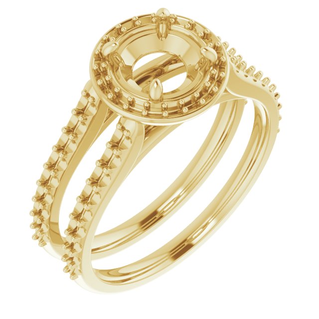Halo-Style Engagement Ring