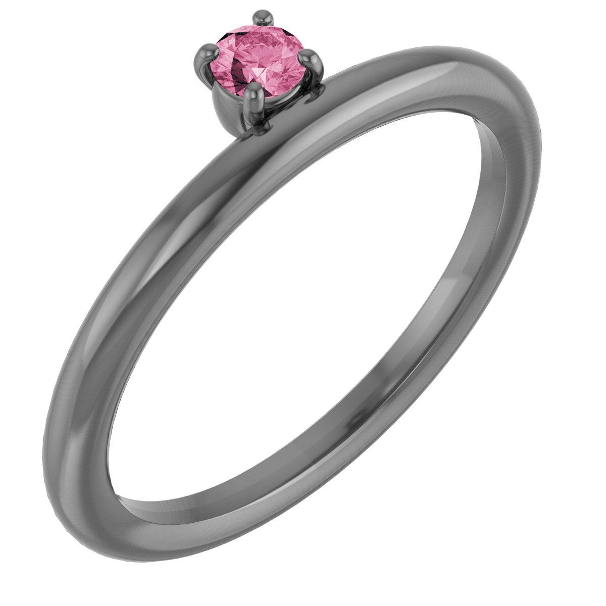 14K Rose Tourmaline Stackable Ring Ref. 13079507