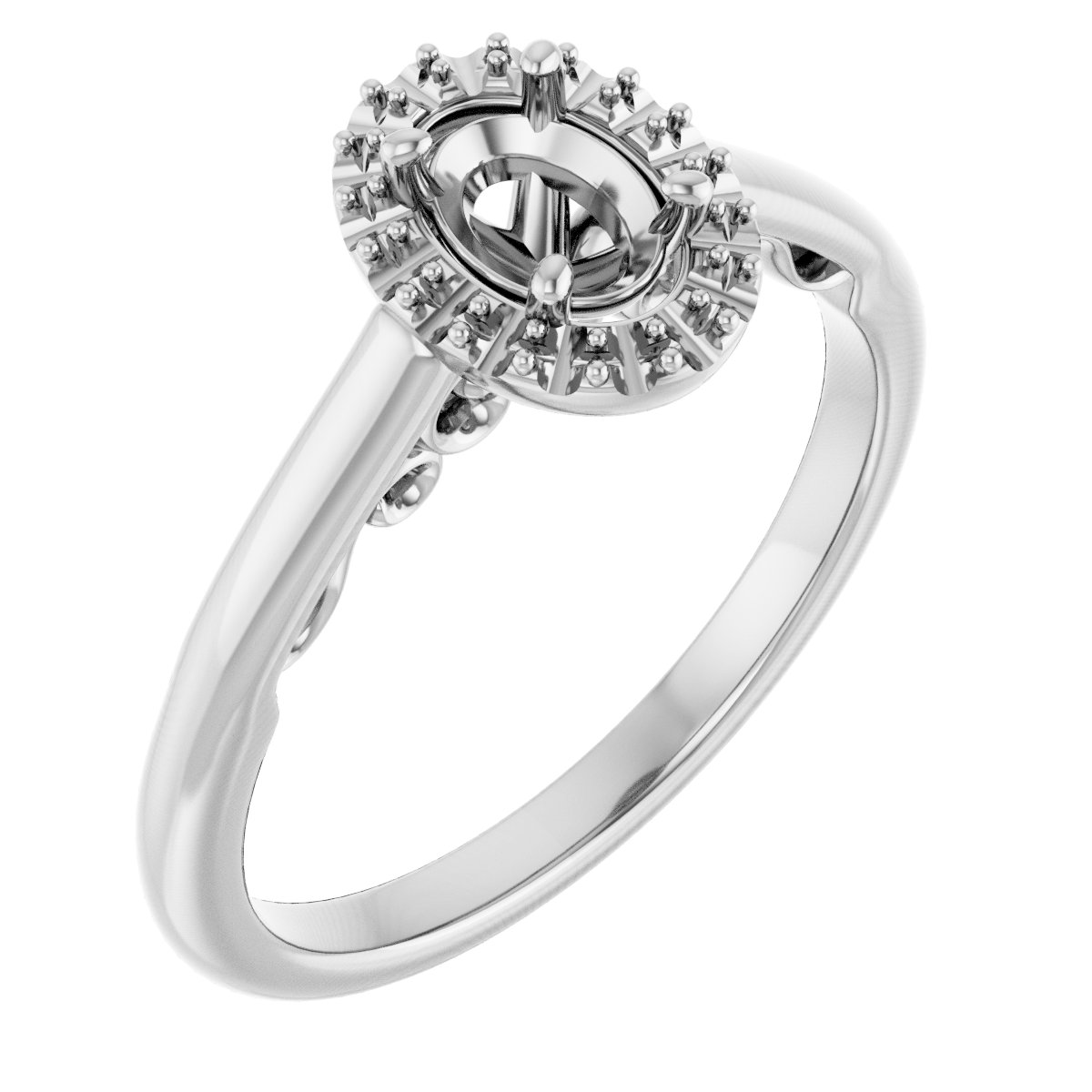 14k White Gold