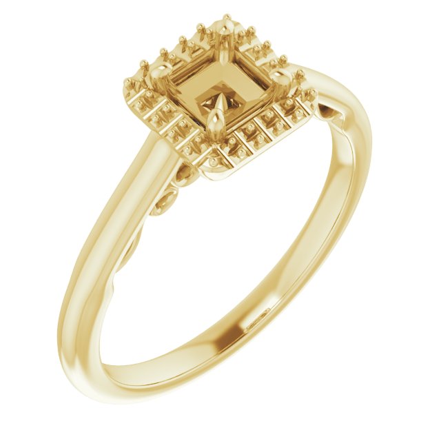 14k Yellow Gold