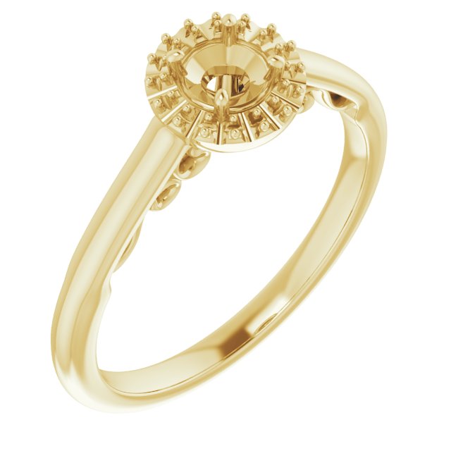 14k Yellow Gold