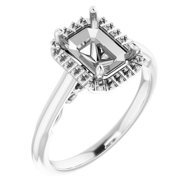 Halo-Style Engagement Ring
