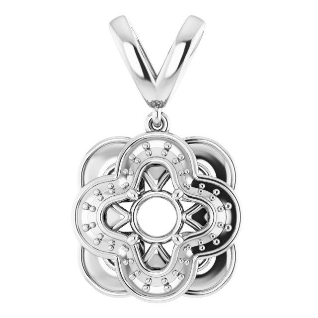Halo-Style Pendant