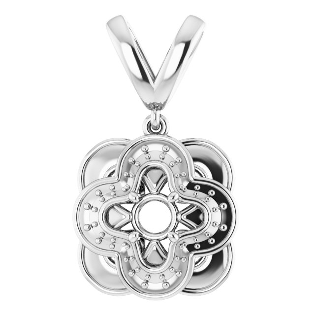 Halo-Style Pendant