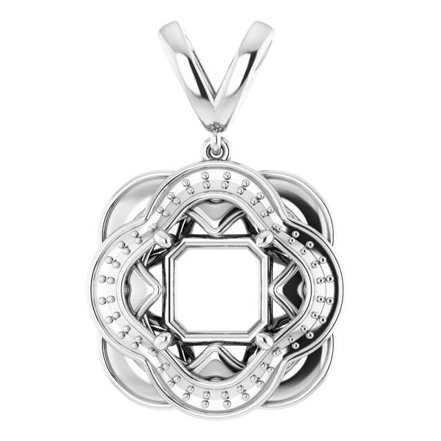 Halo-Style Pendant