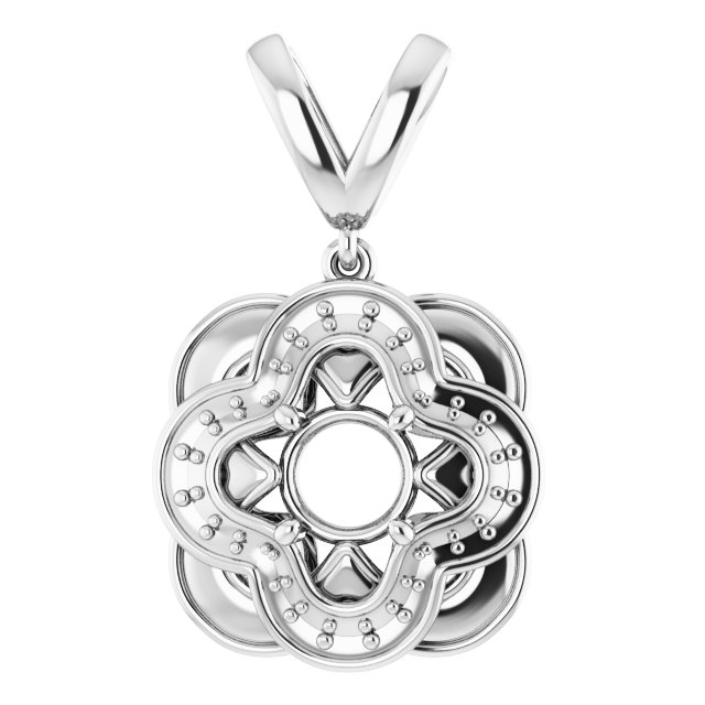 Halo-Style Pendant