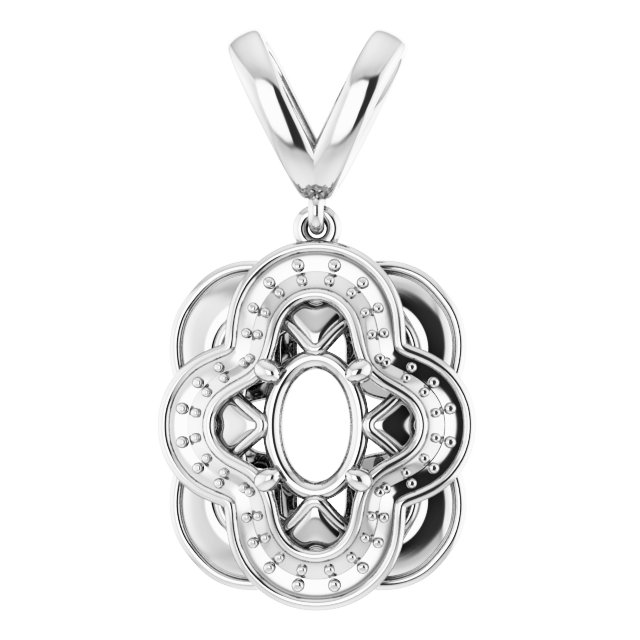 Halo-Style Pendant