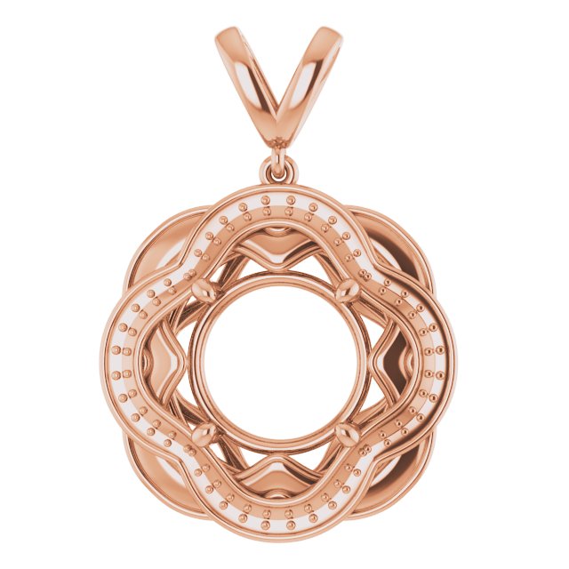 Halo-Style Pendant