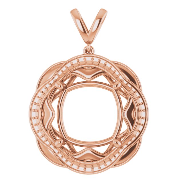Halo-Style Pendant