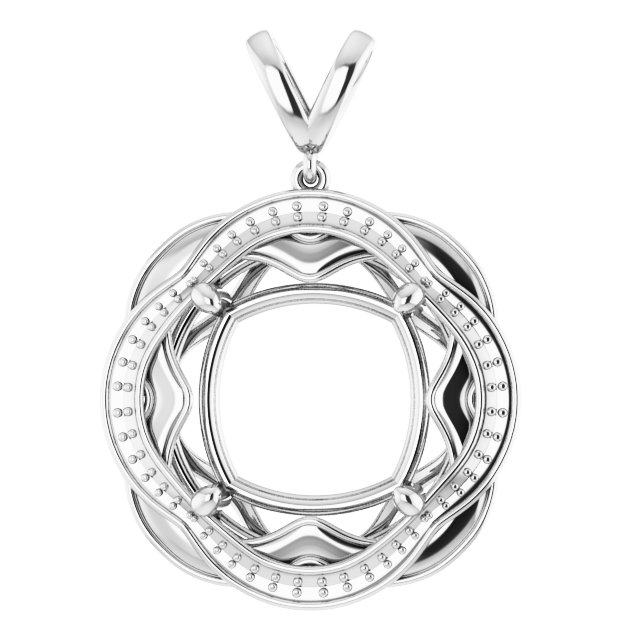 Halo-Style Pendant