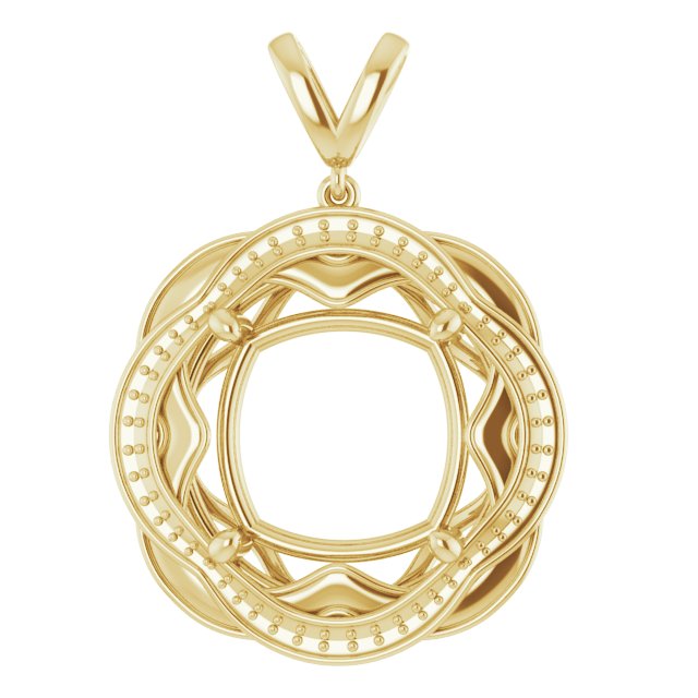 Halo-Style Pendant