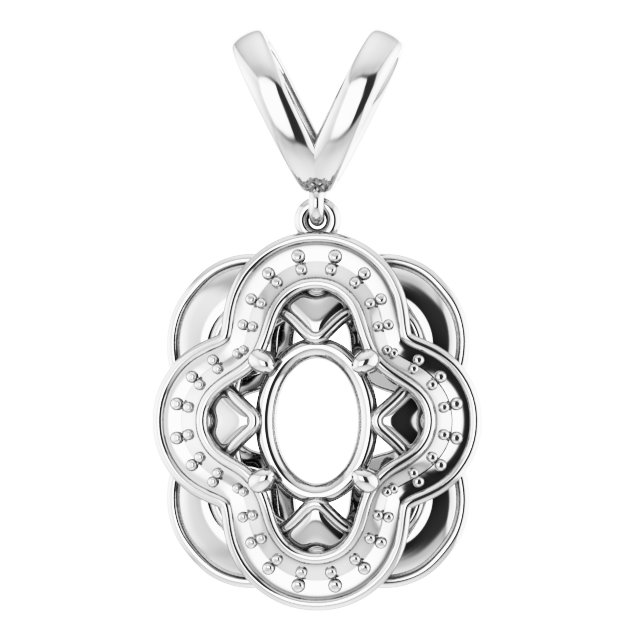 Halo-Style Pendant