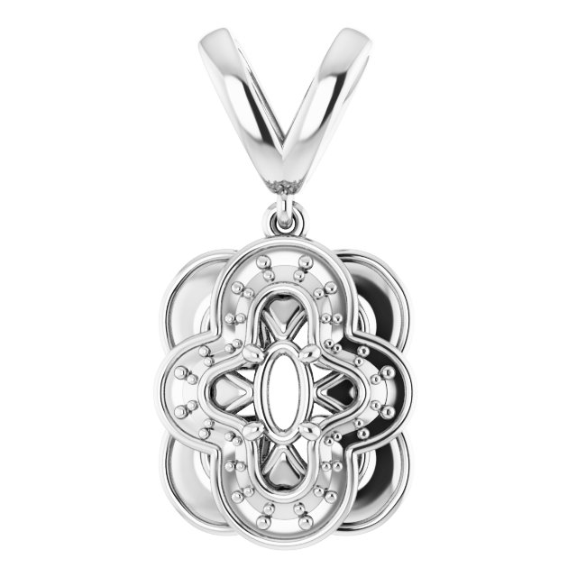14k White Gold