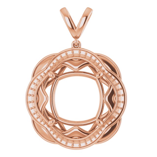 Halo-Style Pendant