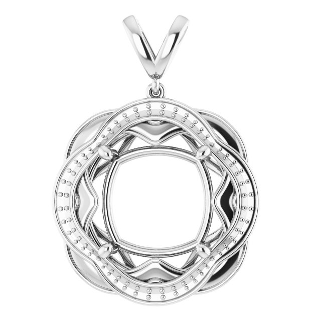 Halo-Style Pendant