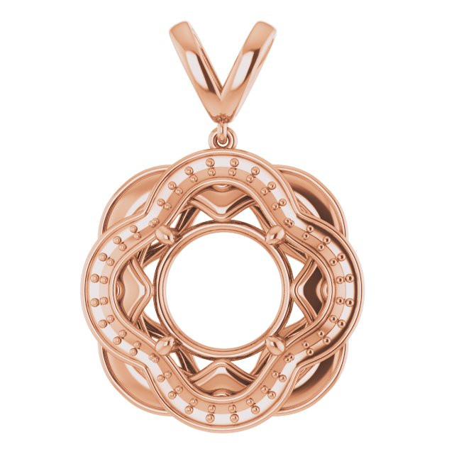 Halo-Style Pendant