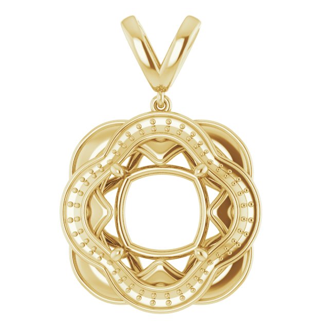 Halo-Style Pendant