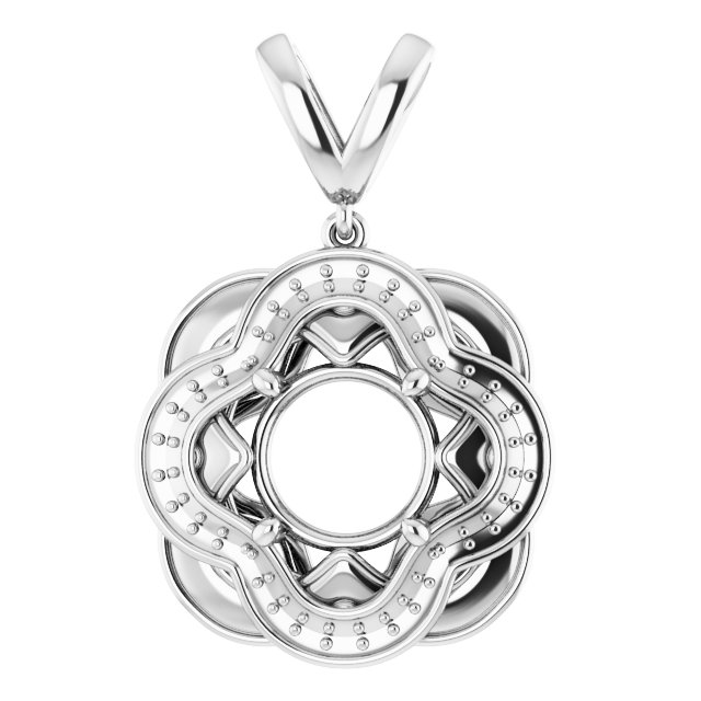 Halo-Style Pendant
