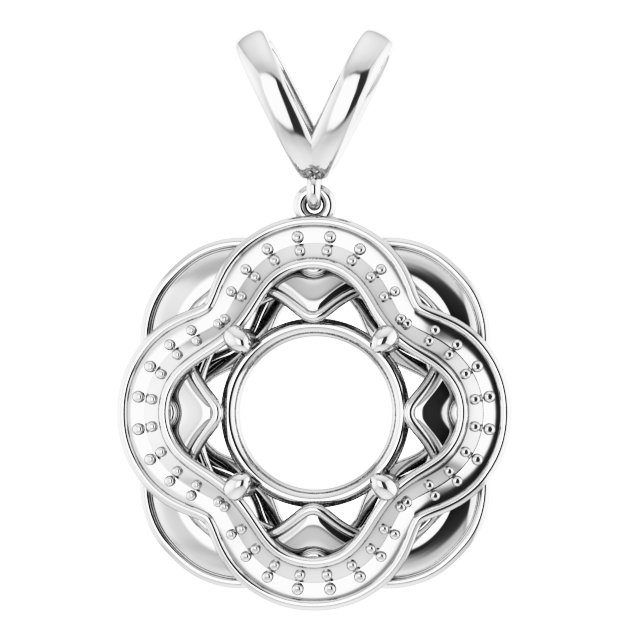 Halo-Style Pendant