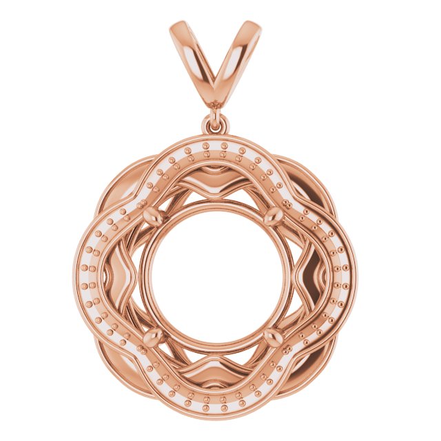 Halo-Style Pendant