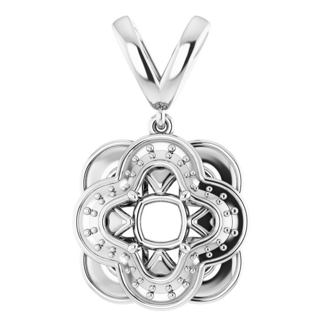 Halo-Style Pendant