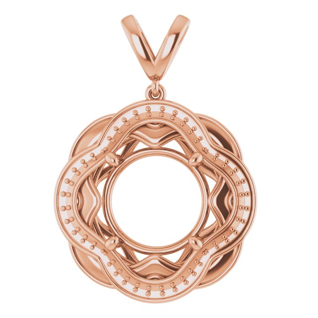 Halo-Style Pendant