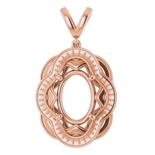 Halo-Style Pendant