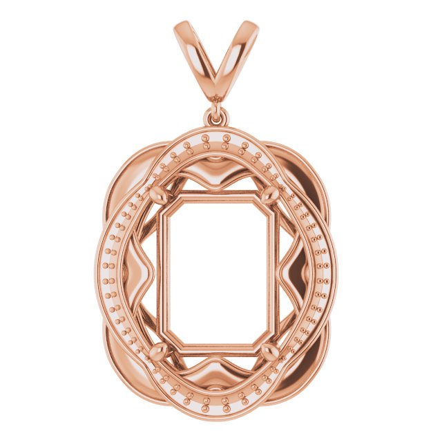 Halo-Style Pendant